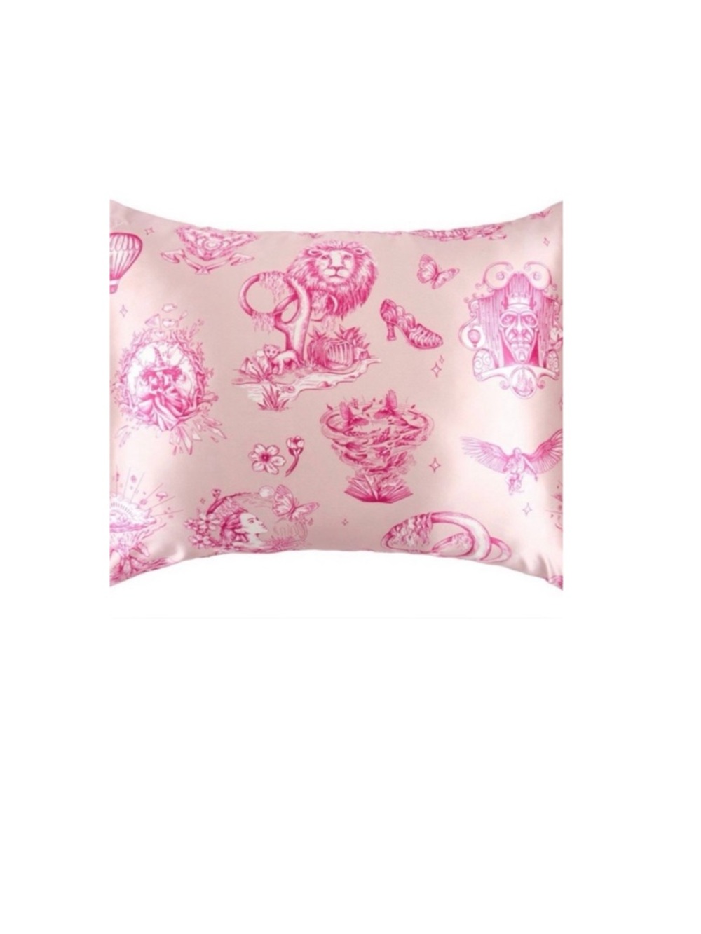 NWT Blissy x Wicked: For Good x Katie Kime Fantabulous Pink Pillowcase